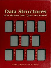 Data structures with abstract data types and Pascal by Daniel F. Stubbs