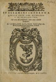 Cover of: Avertimenti et essamini intorno a quelle cose che richiede a vn bombardiero: cosi circa all'artegliaria, come anco a fuochi arteficiati