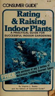 Cover of: Rating & raising indoor plants