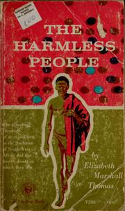 Cover of: The harmless people