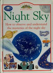 Cover of: Night sky by Carole Stott