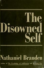 The disowned self by Nathaniel Branden