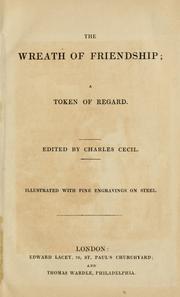 Cover of: The wreath of friendship: a token of regard