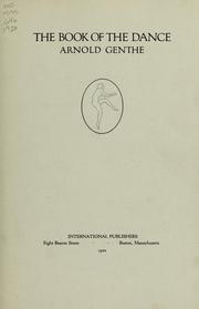 Cover of: The book of the dance