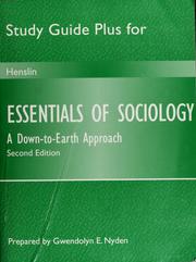 Cover of: Essentials Sociology S/G Plus