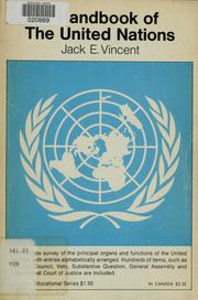 Cover of: A handbook of the United Nations