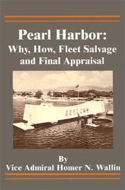 Cover of: Pearl Harbor by Homer N. Wallin