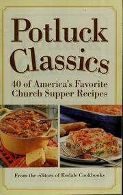 Cover of: Potluck classics by 