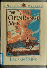 Cover of: The open range men by Lauran Paine