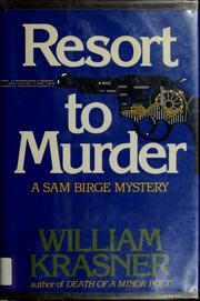 Cover of: Resort to murder