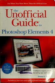 Cover of: The unofficial guide to Photoshop Elements 4