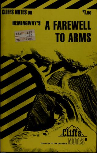 A farewell to arms by James Lamar Roberts
