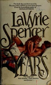 Cover of: Years by LaVyrle Spencer