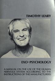 Cover of: Exo-psychology by Timothy Leary