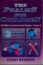 Cover of: The Psalms for children
