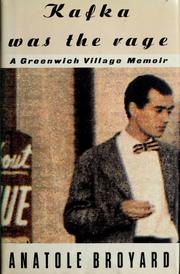 Cover of: Kafka was the rage: a Greenwich Village memoir