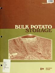Cover of: Bulk potato storage