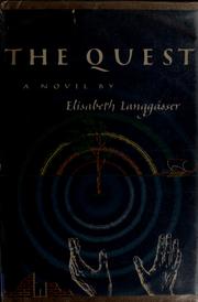 Cover of: The quest. by Elisabeth Langgässer