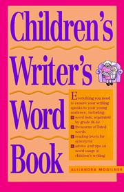 Cover of: Children's writer's word book