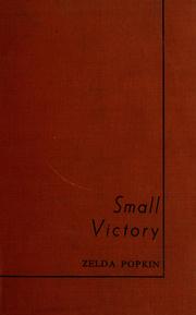 Cover of: Small victory: a novel.
