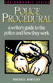 Cover of: Police procedural