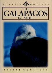 Cover of: The Galapagos Islands by Constant, Pierre