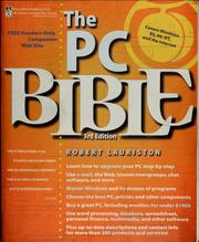 Cover of: The PC bible by [edited by] Robert Lauriston
