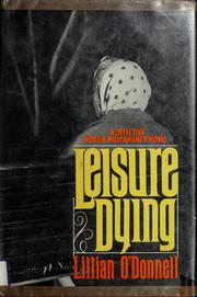Cover of: Leisure dying