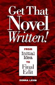 Cover of: Get that novel written!