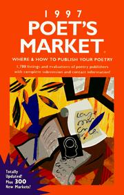 Cover of: 1997 Poet's Market (Poet's Market, 1997) by 