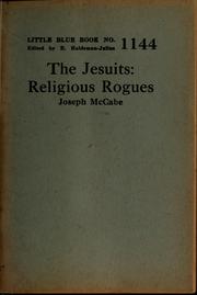 Cover of: The Jesuits: religious rogues