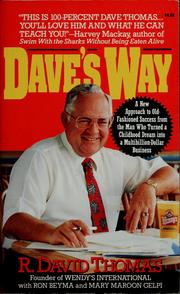 Cover of: Dave's way by R. David Thomas