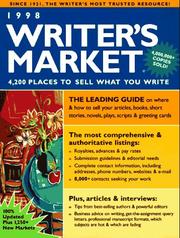 Cover of: 1998 Writer's Market