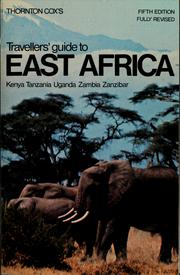 Cover of: East Africa (Travellers' Guides)