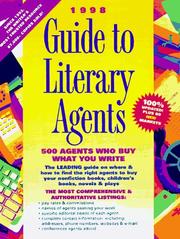 Cover of: 1998 Guide to Literary Agents | 