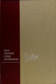Cover of: New creative home decorating | Hazel Kory Rockow
