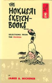 Cover of: the Hokusai Sketchbooks by James A. Michener