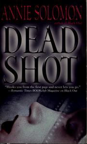 Cover of: Dead shot