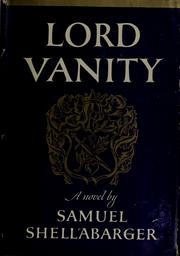 Cover of: Lord Vanity: a novel