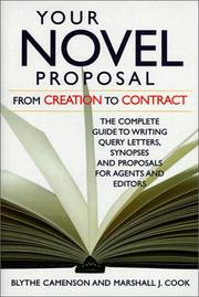 Cover of: Your novel proposal