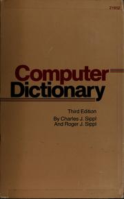 Cover of: Computer dictionary