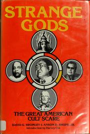 Cover of: Strange gods by David G. Bromley