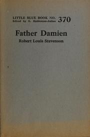 Father Damien by Robert Louis Stevenson