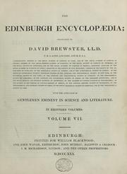 Cover of: The Edinburgh encyclopædia by Sir David Brewster