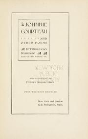 Cover of: Johnnie Courteau by Drummond, William Henry, Drummond, William Henry