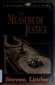 Cover of: The measure of justice