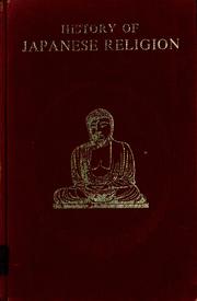 Cover of: History of Japanese religion by Anesaki, Masaharu