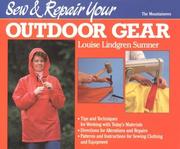 Sew & repair your outdoor gear by Louise Lindgren Sumner