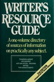 Cover of: Writer's Resource Guide