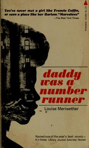 Cover of: Daddy was a number runner. by Louise Meriwether